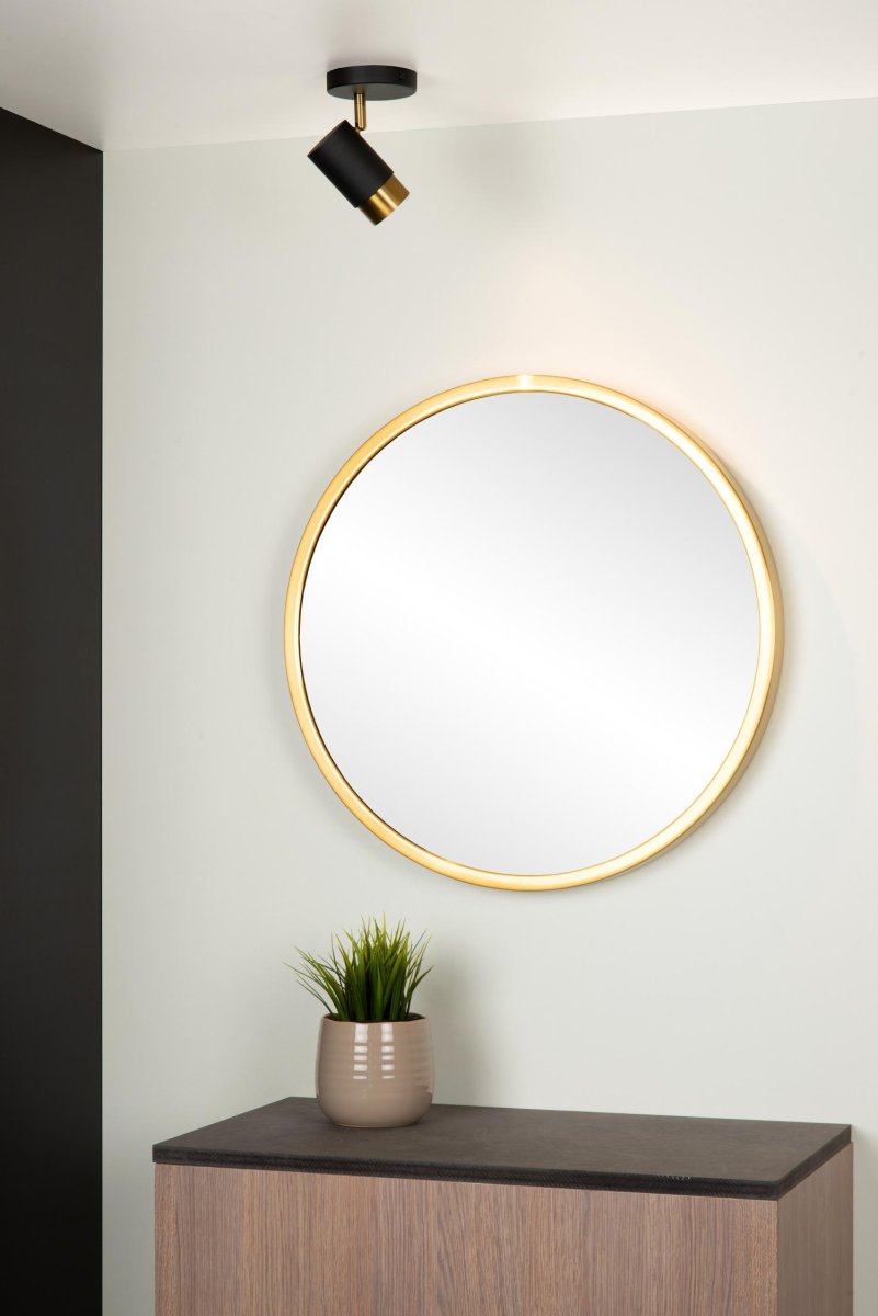Floris Svart spotlight Fra Lucide - Unike produktegenskaperPasser for bruk med LED-lyskildeDenne lampen er roterbar og vippbarLett å koble til en dimmer (ekskl.