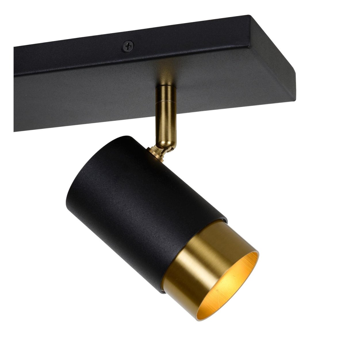 Floris 2 Svart spotlight Fra Lucide - Unike produktegenskaperPasser for bruk med LED-lyspærerDenne lampen er roterbar og vippbarLett å koble til en dimmer (ekskl.
