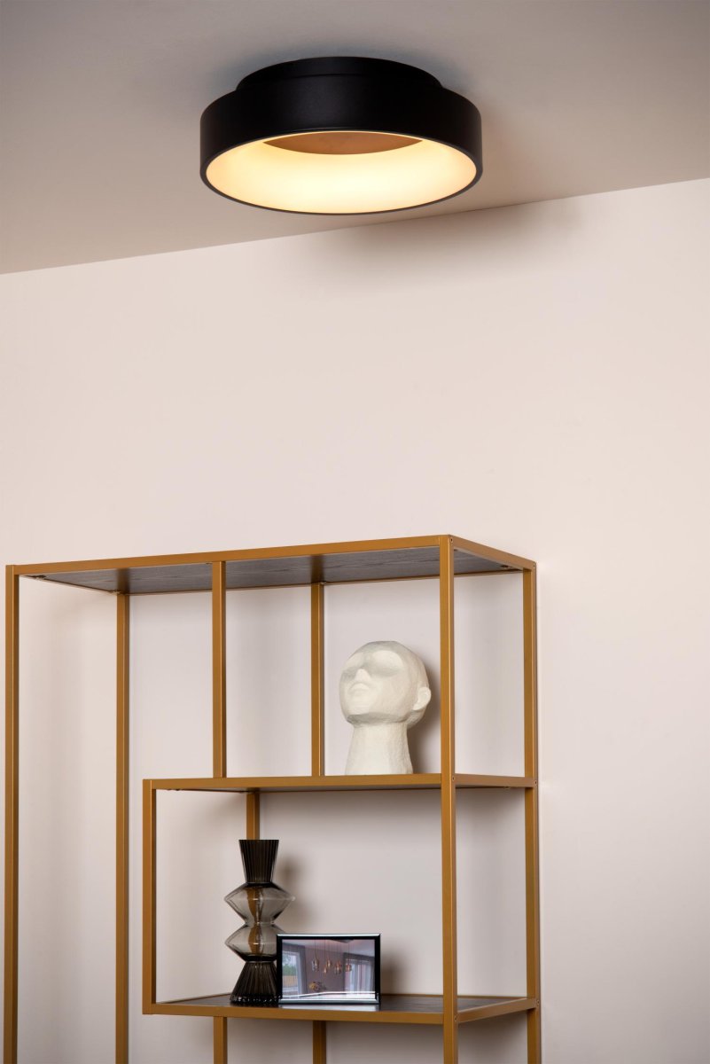 Mirage Ø38 Svart plafond Fra Lucide - Mirage varm og innbydende, som får deg og hjemmet ditt til å skinne.