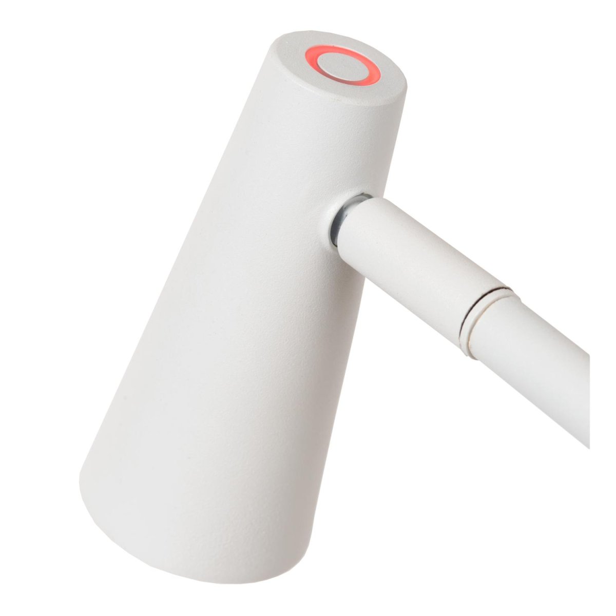 Stirling Hvit gulvlampe Fra Lucide - Stirlings tidløse karakter gir klasse til interiøret ditt og er et must for bokelskere og alle som elsker en hjemmekoselig atmosfære.