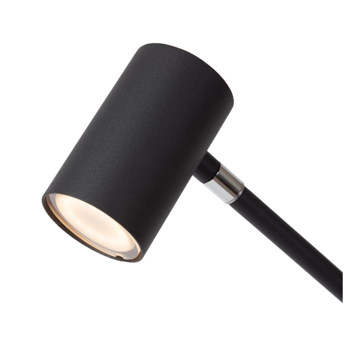 Tipik Svart gulvlampe Fra Lucide - Det som virkelig gj&oslash;r denne gulvlampen spesiell er dens gr&oslash;nne egenskaper: den er energieffektiv og laget av h&oslash;ykvalitets, slitesterkt metallmateriale.