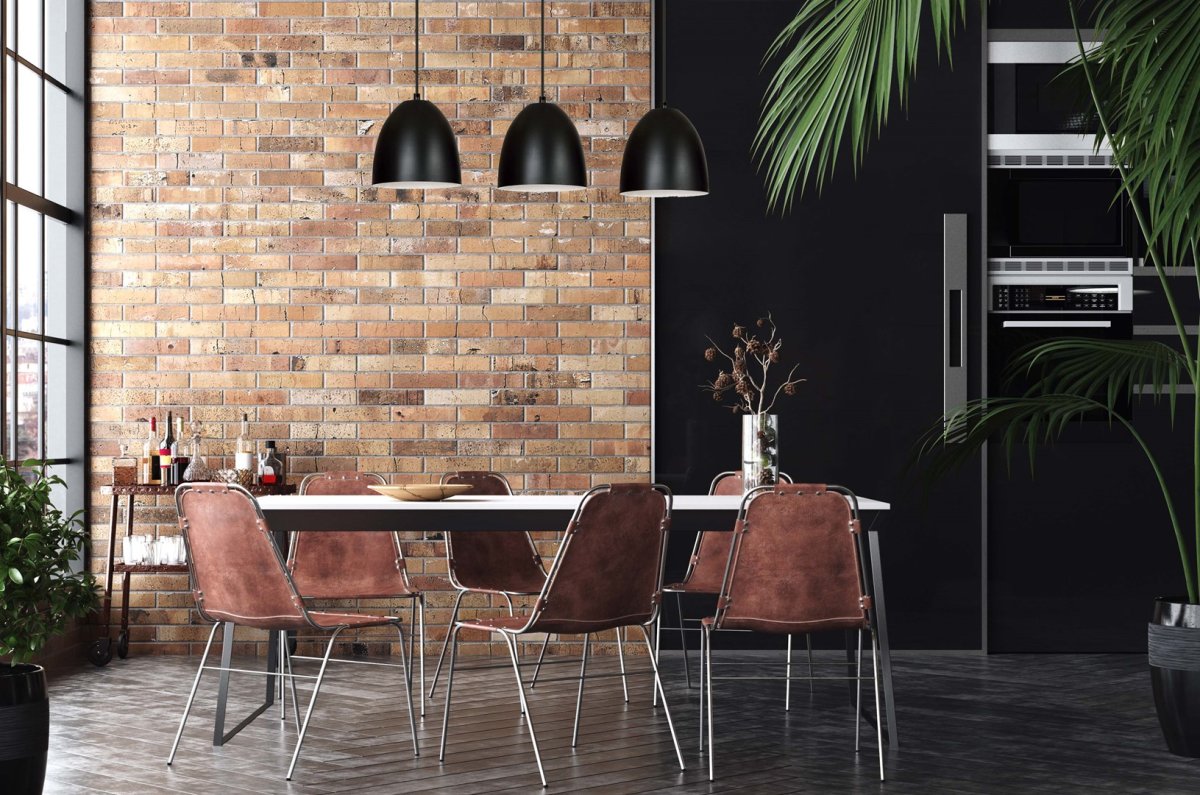 Lenox 70cm Svart Taklampe Fra Emibig Lighting - Lenox er en moderne pendel med en stor og åpen metallskjerm.