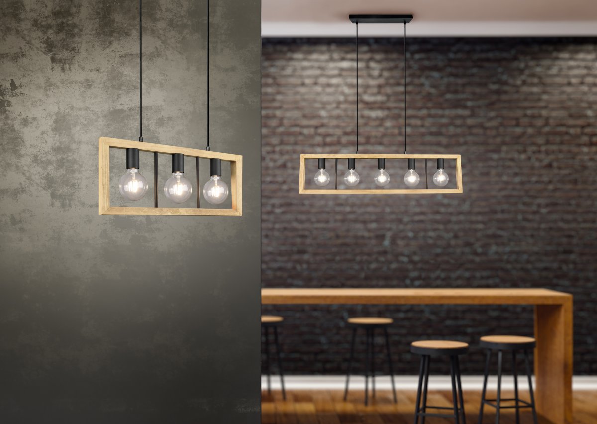 Agra 60cm Tre Taklampe Fra Trio Lighting - 