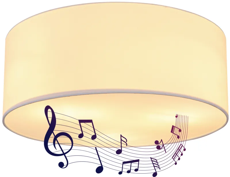 Theresa Ø40cm Hvit plafond Fra Globo Lighting - 