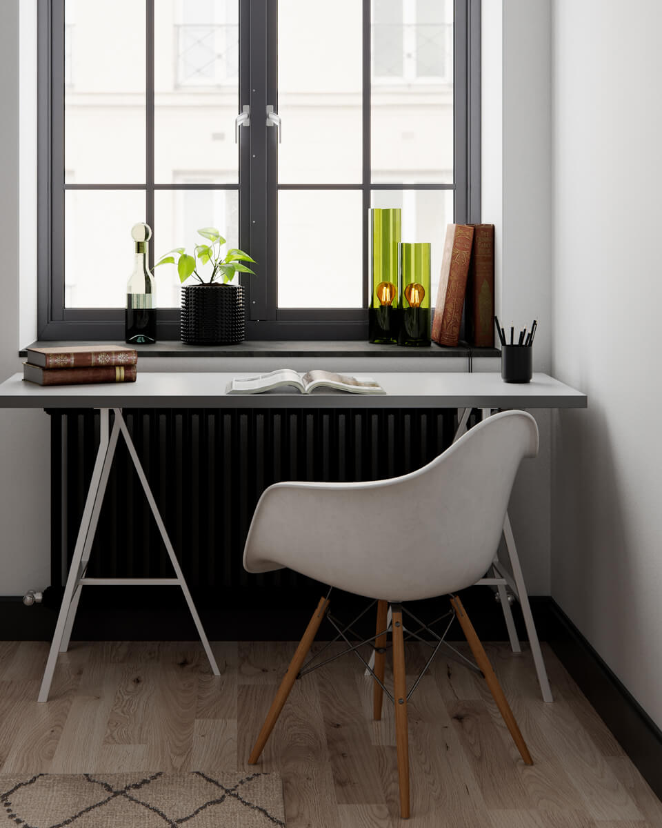 Flake 40cm Grønn bordlampe Fra By Rydéns - Med sitt elegante sylinderformede glass og tilgjengelighet i trendy farger som m&oslash;rk rav og gr&oslash;nn, er Flake den perfekte lampen for &aring; skape stil og atmosf&aelig;re i hjemmet ditt.