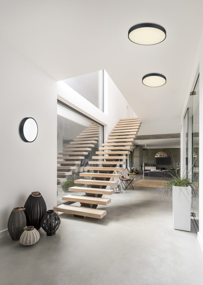 Waco Ø30 Svart plafond Fra Trio Lighting - 