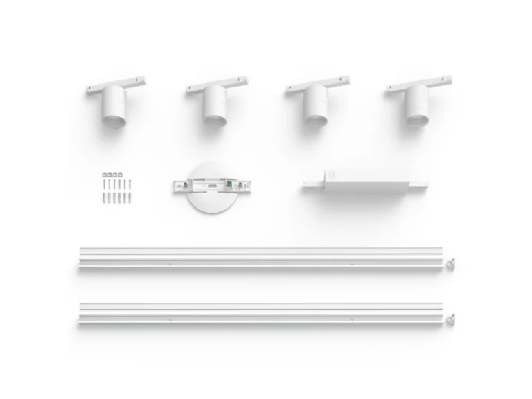 Perifo rak bassats för tak (4 spottar) Hvit spotlight Fra Philips - 