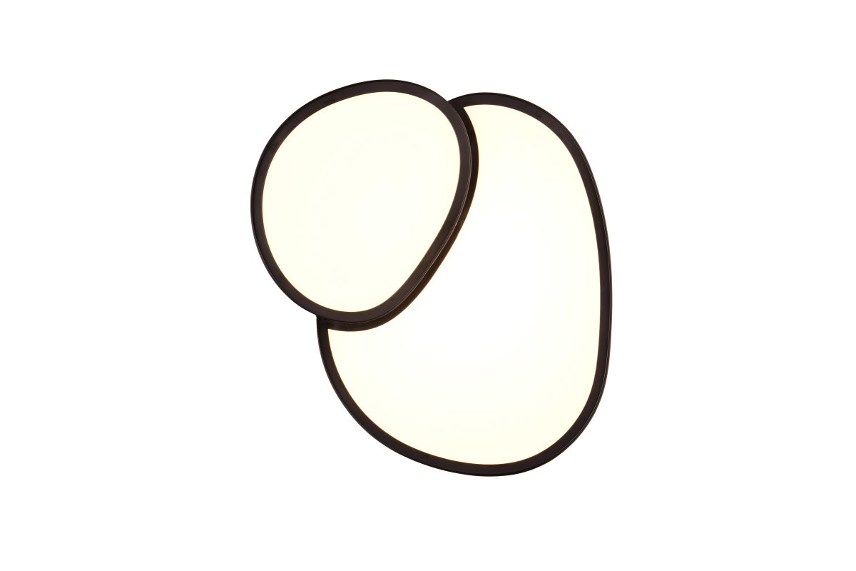 Rise 43cm Svart plafond Fra Trio Lighting - 