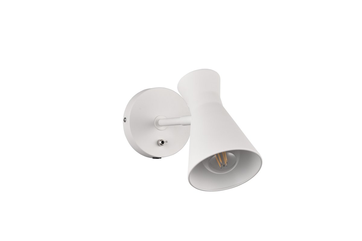 Enzo 16cm Hvit leselampe Fra Trio Lighting - Enzo er en vegglampe med et stilig, minimalistisk design som løfter interiøret ditt med subtil eleganse.