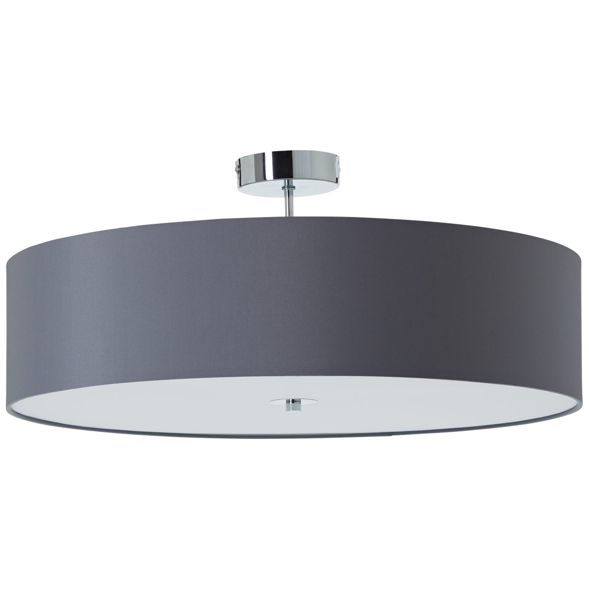 Andria Ø60 Grå plafond Fra Brilliant - Den dekorative Andria taklampen sprer et hyggelig og innbydende lys i alle rom, uansett om det er p&aring; soverommet eller gangen.