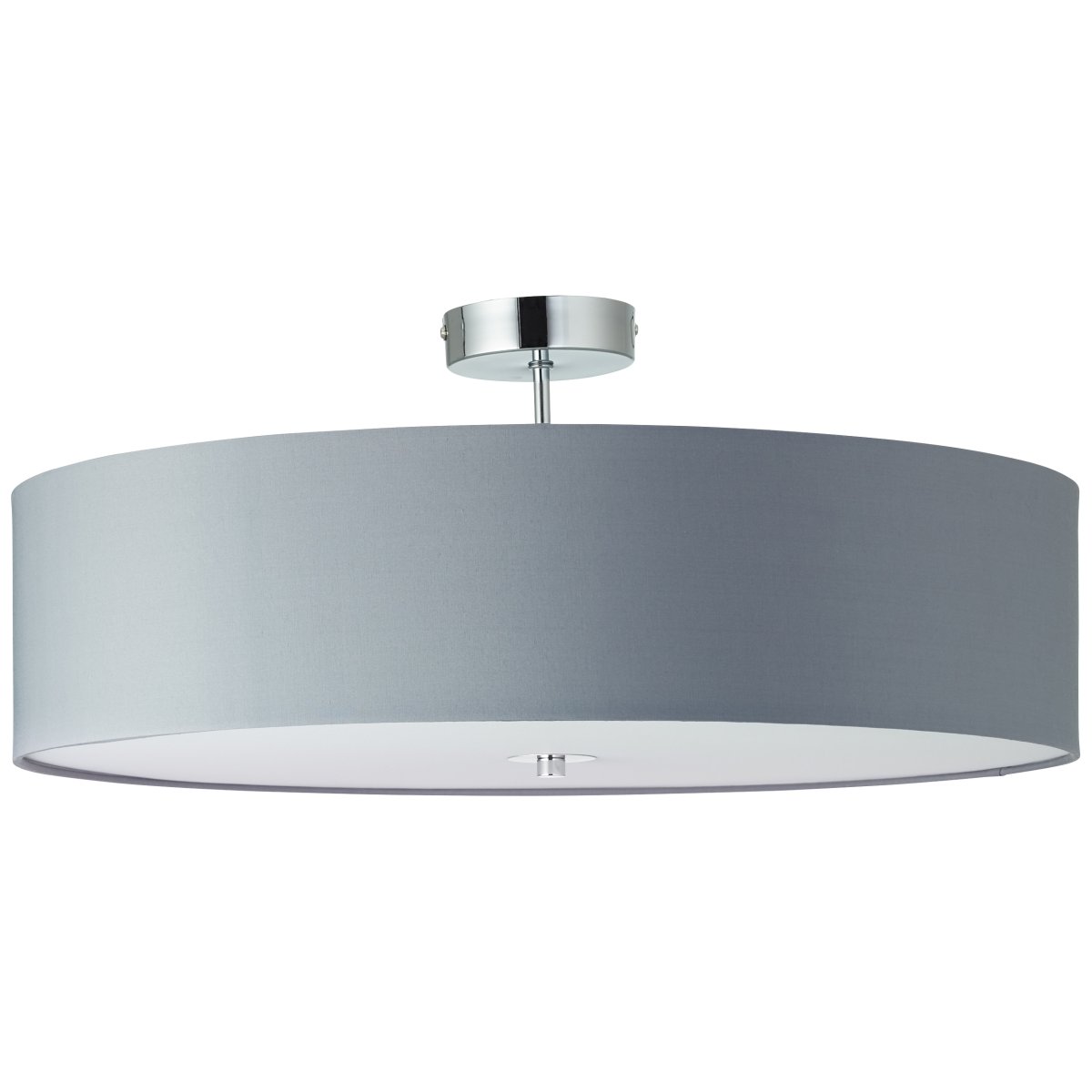 Andria Ø60 Grå plafond Fra Brilliant - Den dekorative Andria taklampen sprer et hyggelig og innbydende lys i alle rom, uansett om det er på soverommet eller gangen.