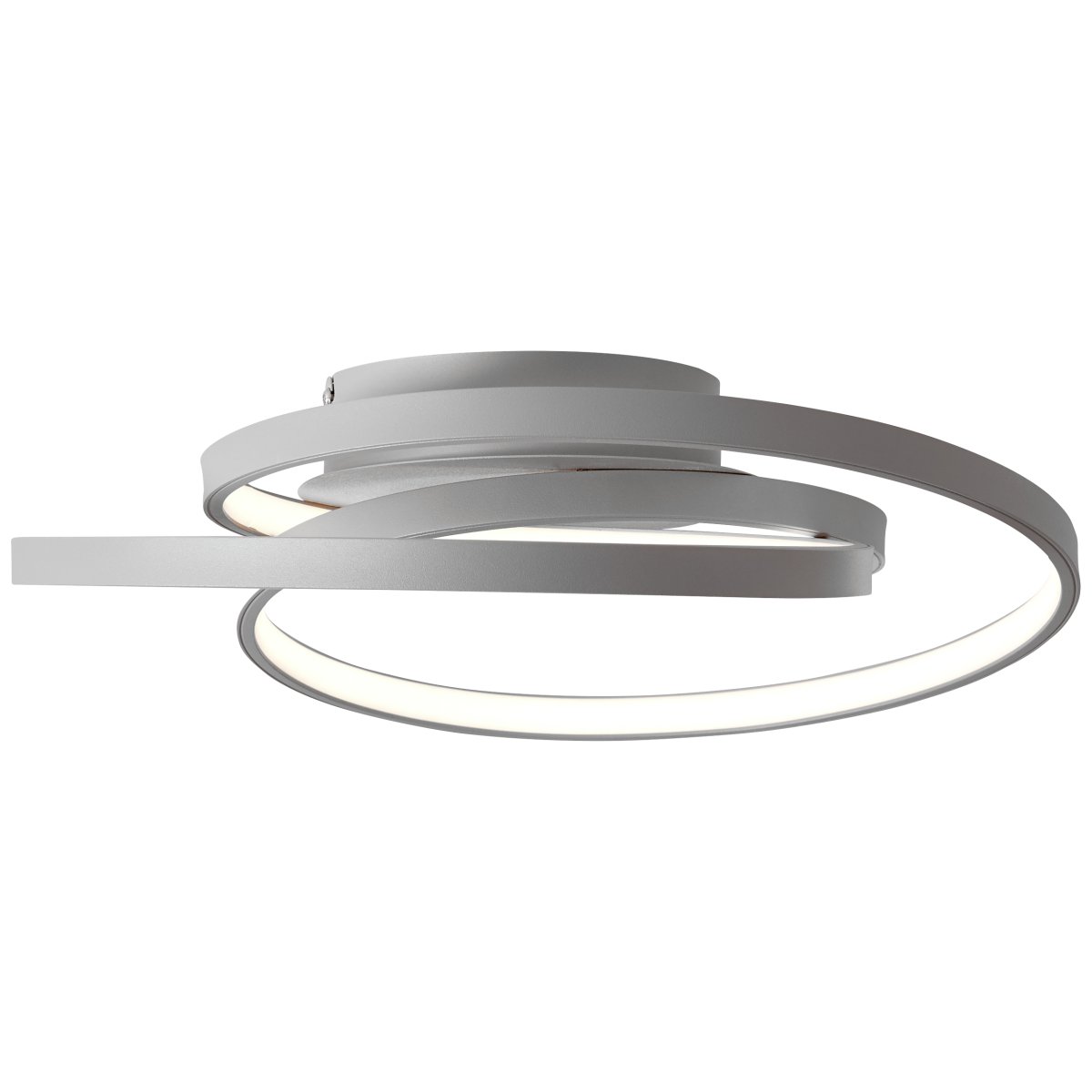 Labyrinth Ø40 Grå plafond Fra Brilliant - Den stilige gr&aring; fargen gir en f&oslash;lelse av eleganse og hygge, og LED-teknologien s&oslash;rger for energieffektiv belysning med h&oslash;y lysstyrke.