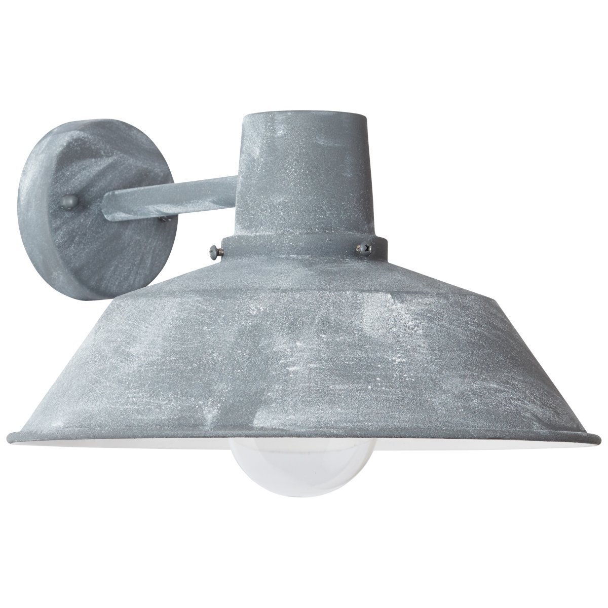 Humphrey Betong utendørslampe Fra Brilliant - eller balkongd&oslash;r og s&oslash;rger for sikkerhet i m&oslash;rket.