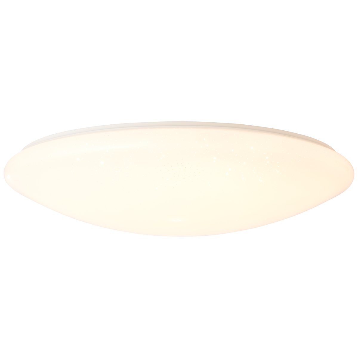 Fakir Starry Ø58 Varm hvit plafond Fra Brilliant - Lampen kan dimmes via fjernkontroll, og den har en nattlysfunksjon som gir et behagelig lys for natten.