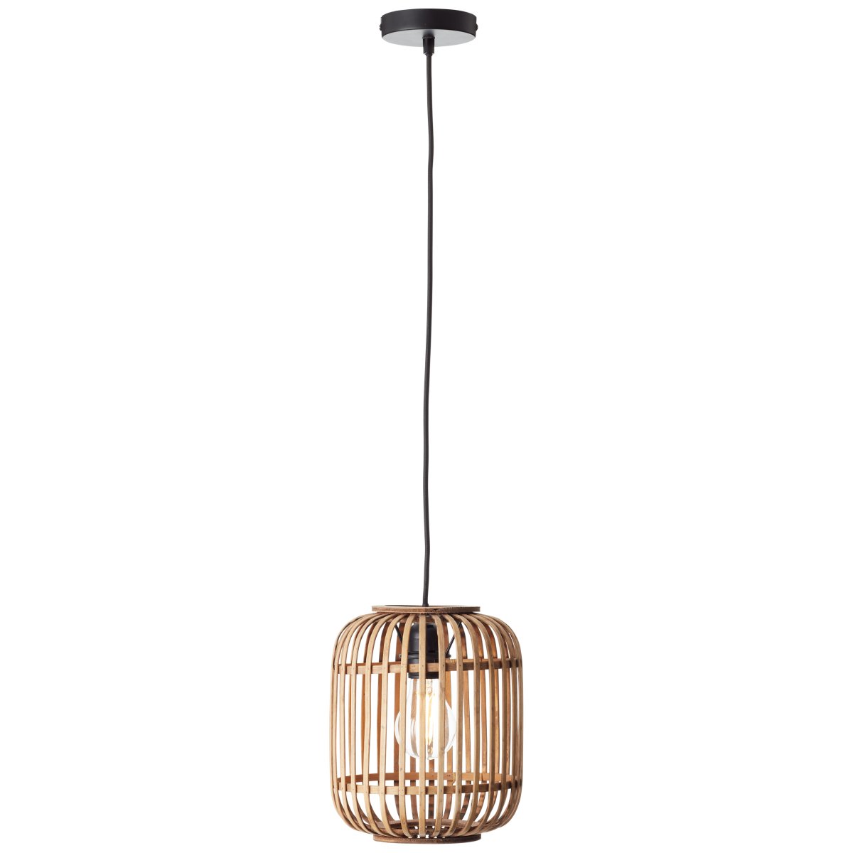 Woodrow Ø22 Natur Taklampe Fra Brilliant - Woodrow pendellampe er et utmerket valg for å integrere naturlig design i hjemmet ditt.