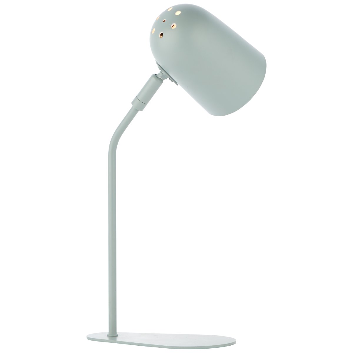 Tong 38cm Matt grønn skrivebordslampe Fra Brilliant - Tong bordlampe gir et behagelig lys for arbeid, lesing eller som dekorativ belysning i ethvert rom.