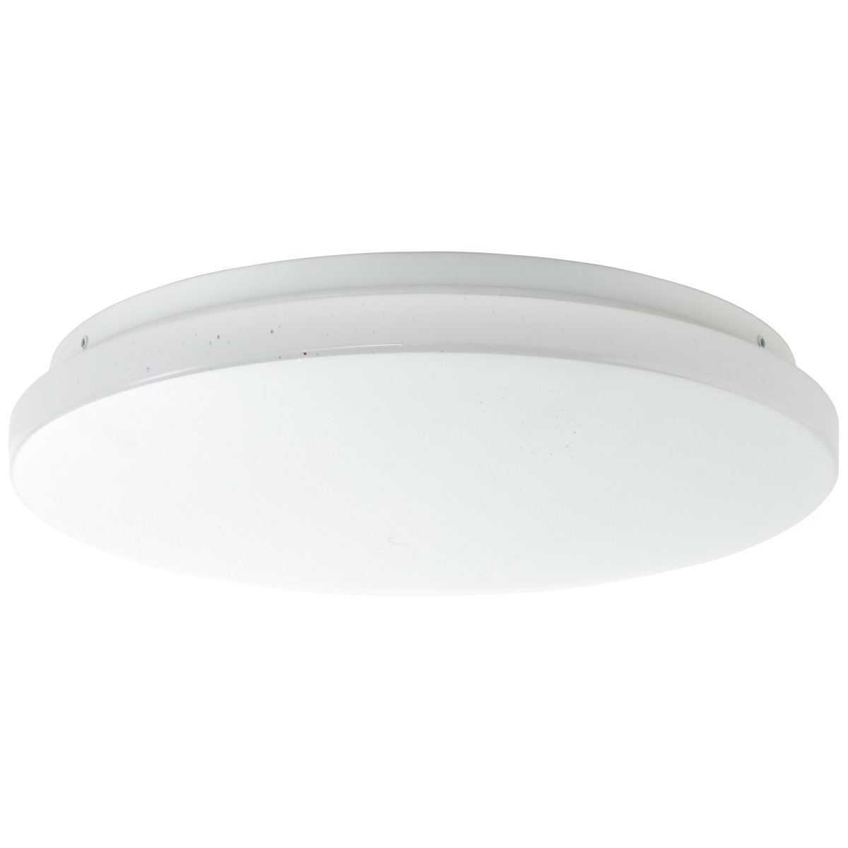 Farica Starry Ø30 Varm hvit plafond Fra Brilliant - Lampen har en stjernehimmeleffekt der flekker; Gjennomsiktige prikker p&aring; skjermen ligner skinnende stjerner, noe som gj&oslash;r den ideell for soverom og barnerom.