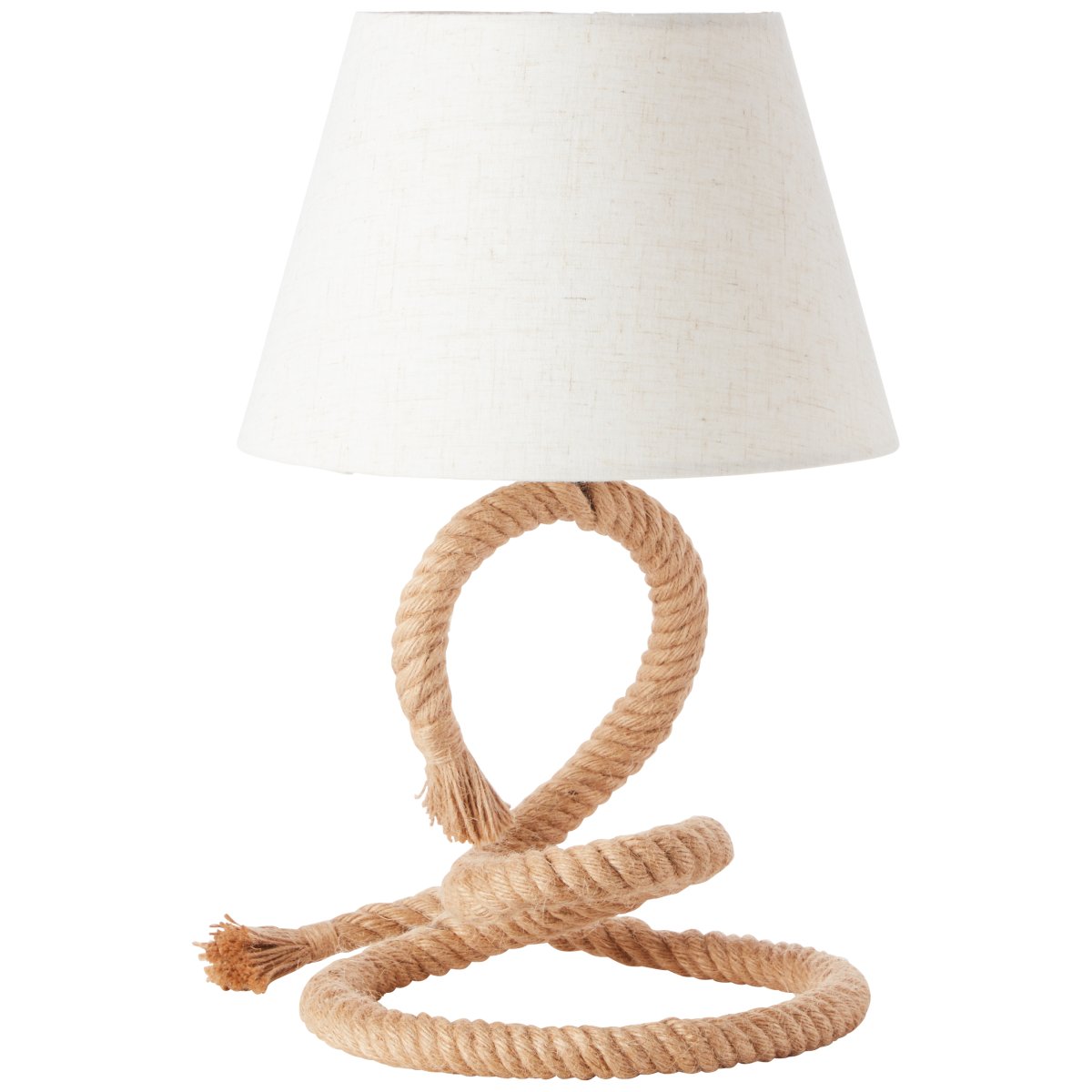 Sailor 40cm Natur bordlampe Fra Brilliant - Sailor bordlampe er en dekorativ lampe som passer perfekt på nattbordet eller som stemningsbelysning i stuen.