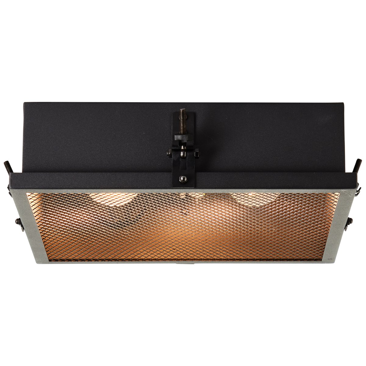Zois 34cm Svart plafond Fra Brilliant - Taklampen Zois er designet i en industriell stil og skaper en unik atmosfære i hjemmet.