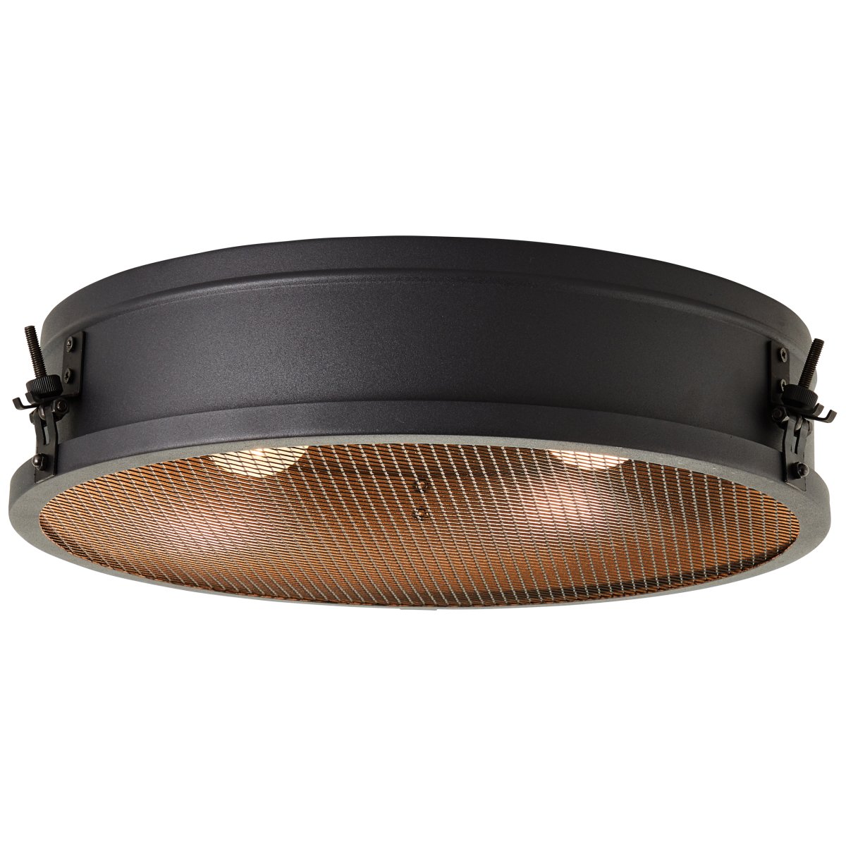Zois Ø42 Svart plafond Fra Brilliant - Taklampen Zois er designet i en industriell stil og skaper en unik atmosfære i hjemmet.
