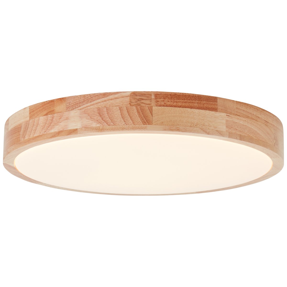 Slimline Ø40 Lyst tre plafond Fra Brilliant - Med sin FSC-sertifiserte treramme gir den en naturlig f&oslash;lelse, samtidig som den er energieffektiv takket v&aelig;re LED-teknologi.