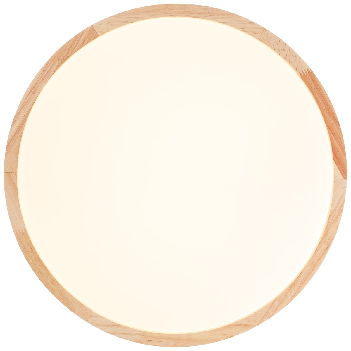 Slimline Ø40 Lyst tre plafond Fra Brilliant - Med sin FSC-sertifiserte treramme gir den en naturlig f&oslash;lelse, samtidig som den er energieffektiv takket v&aelig;re LED-teknologi.