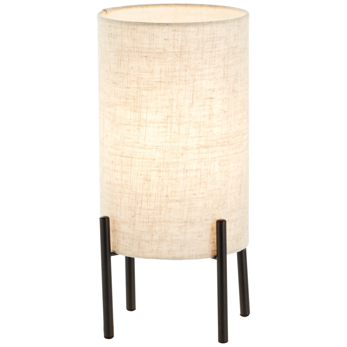 Fairhill 30cm Beige bordlampe Fra Brilliant - Dens høykvalitets tekstil gir et varmt og behagelig lys, mens det klassiske designet skaper en følelse av harmoni og komfort.