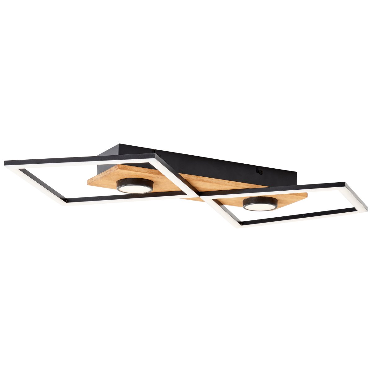 Woodbridge 70cm Tre plafond Fra Brilliant - Lampen er utstyrt med en 3-trinns dimmer som styres via en standard veggbryter, som gj&oslash;r det enkelt &aring; justere lysstyrken etter behov.