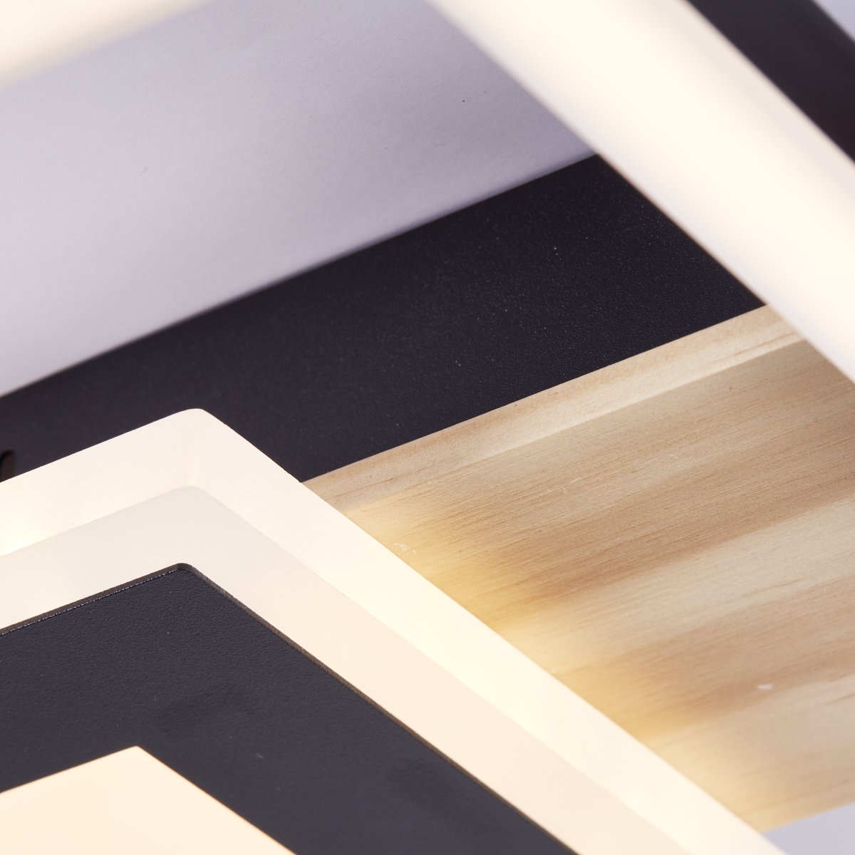 Baldo 30cm Svart plafond Fra Brilliant - Baldo taklampe er et utmerket valg som sentralbelysning i alle rom.