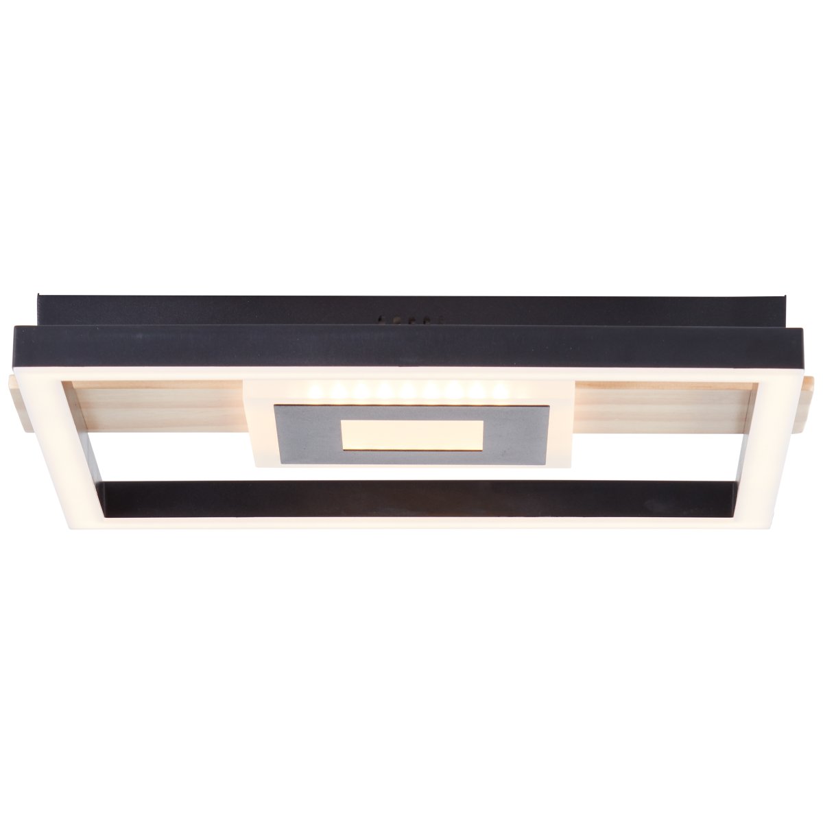 Baldo 30cm Svart plafond Fra Brilliant - Baldo taklampe er et utmerket valg som sentralbelysning i alle rom.