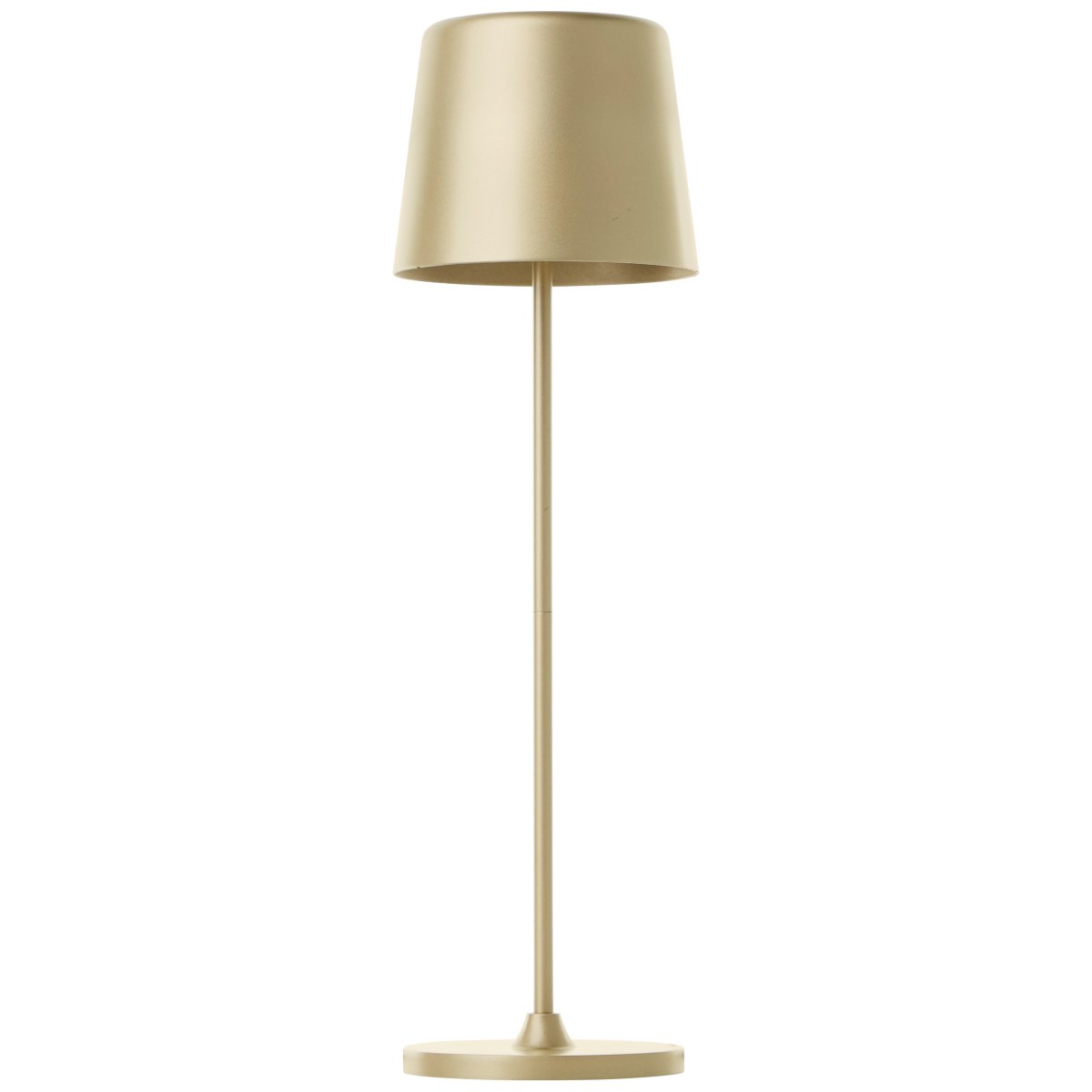 Kaami 37cm Matt gull bærbar Fra Brilliant - Med sin h&oslash;ye IP44-klassifisering er den v&aelig;rbestandig, perfekt for b&aring;de utend&oslash;rs og innend&oslash;rs bruk.