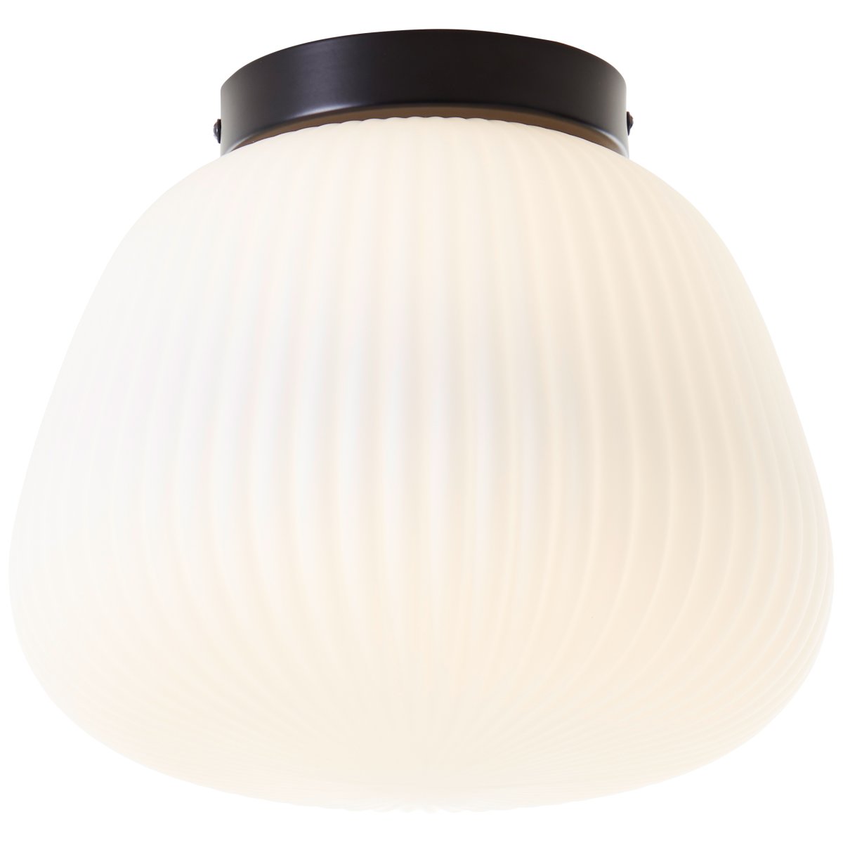 Kaizen Ø25 Hvit plafond Fra Brilliant - Den sprer et mykt og jevnt lys som passer perfekt i både stue og soverom.