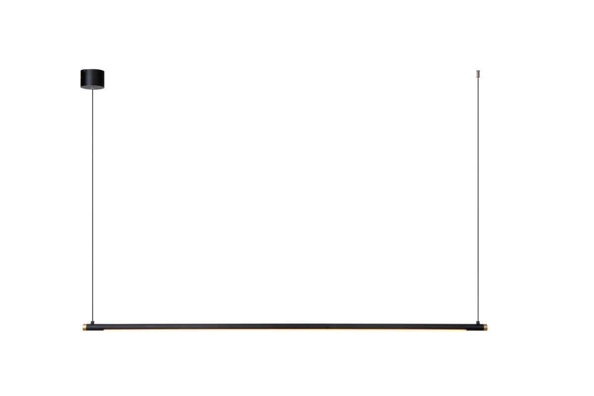 Marnik 152cm Svart Taklampe Fra Lucide - Med den innebygde berøringssensoren kan du enkelt justere lysstyrken for å skape den perfekte stemningen.