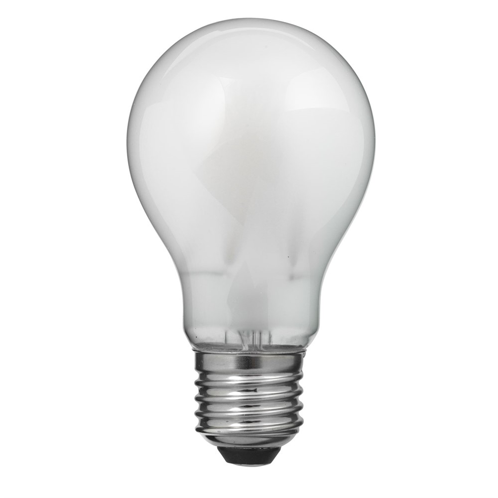 E27 normal matt 0,8W 2700K Hvit Fra Unison - Perfekt for rom der det &oslash;nskes en rolig og hyggelig atmosf&aelig;re, samtidig som det tilbyr energieffektivitet og stilig design.
