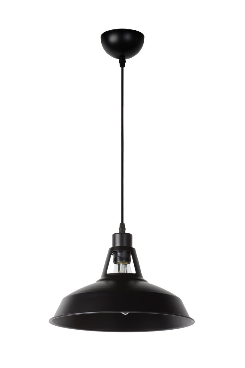 Brassy-Bis Ø30 Svart Taklampe Fra Lucide - Brassy-Bis pendellampen som bringer tilbake den autentiske atmosfæren fra før, men i en moderne årgang.