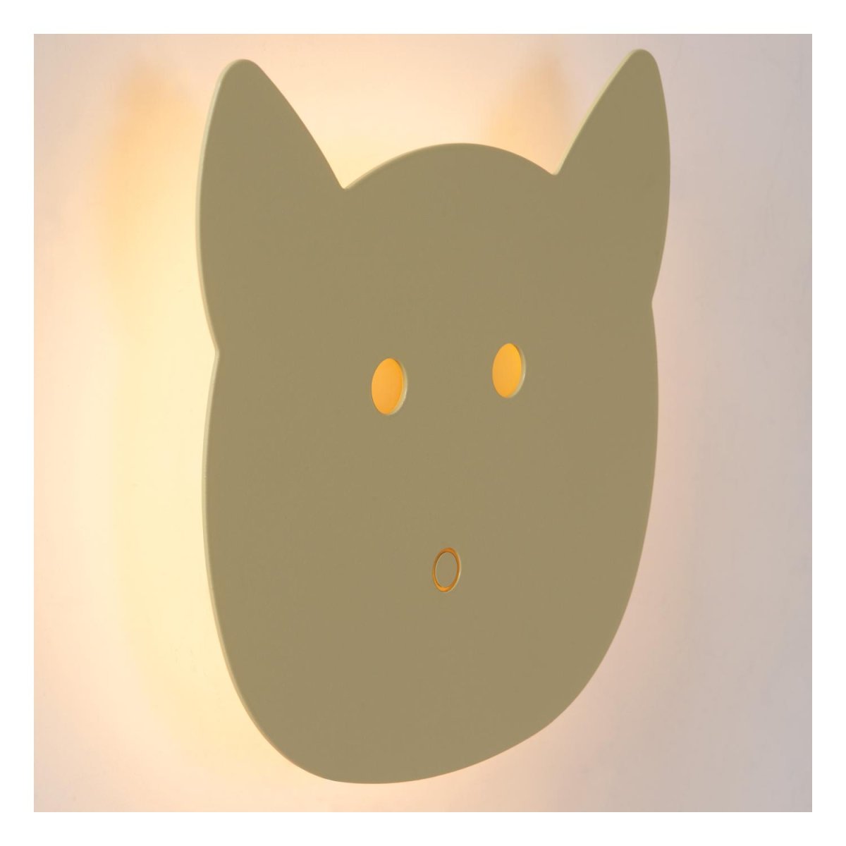 Charlie Grønn barnelampe Fra Lucide - M&oslash;t Charlie, en unik vegglampe som kommer i ulike lekne former.