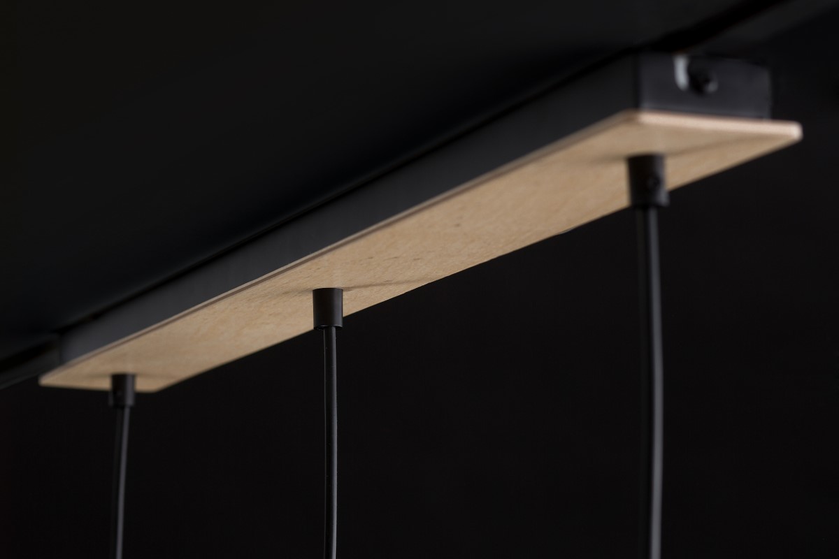 Bolero 66cm Svart Taklampe Fra Emibig Lighting - Med Bolero får du en unik følelse i hjemmet ditt og gjør interiøret mer koselig.