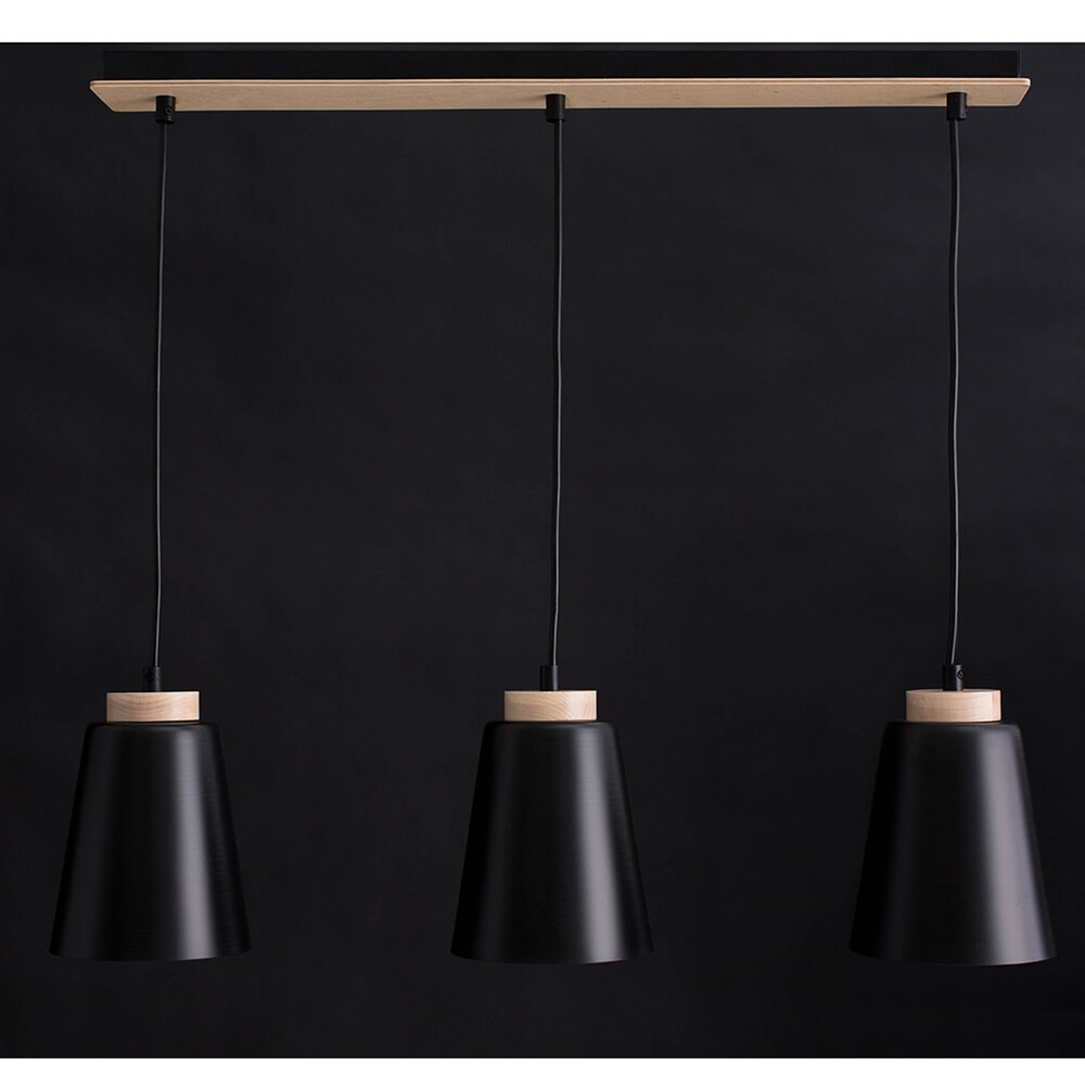 Bolero 66cm Svart Taklampe Fra Emibig Lighting - Med Bolero får du en unik følelse i hjemmet ditt og gjør interiøret mer koselig.