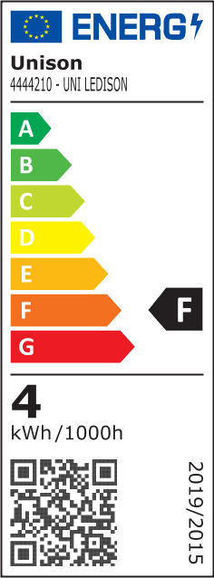 LED E14 kulepære 4W 2700K dimbar Gjennomsiktig Fra Unison - Med en fargetemperatur p&aring; 2700K gir den et varmt, mykt lys, som er ideelt for koselig belysning.