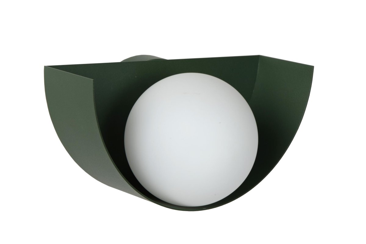 Benni 12cm Grønn vegglampe Fra Lucide - Med Benni får du mer enn bare lys &ndash; du får en dekorativ detalj i hjemmet ditt.