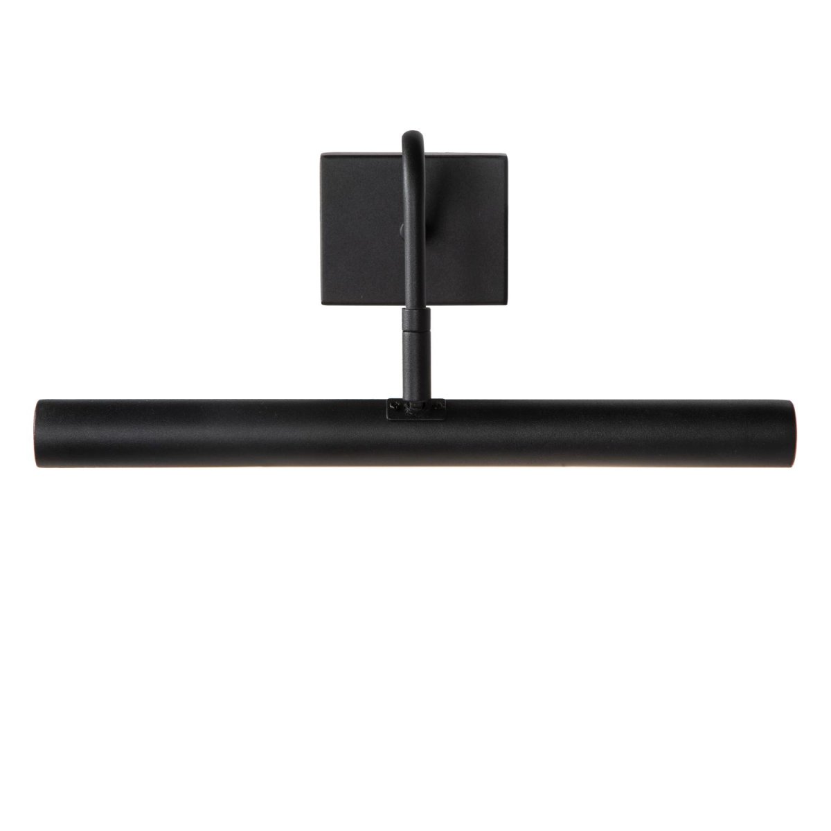Vinz 36cm Svart Fra Lucide - Du fester lampen til veggen og kobler den til en strømbryter.