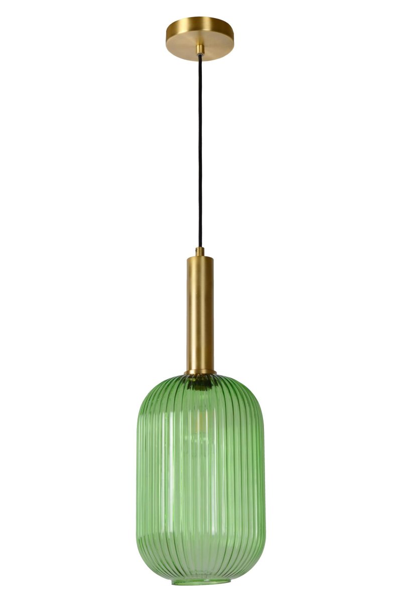 Maloto Ø20 Grønn Taklampe Fra Lucide - Med Maloto får du en hengende lampe som ikke bare gir hjemmet atmosfære og farge, men også et retropreg.