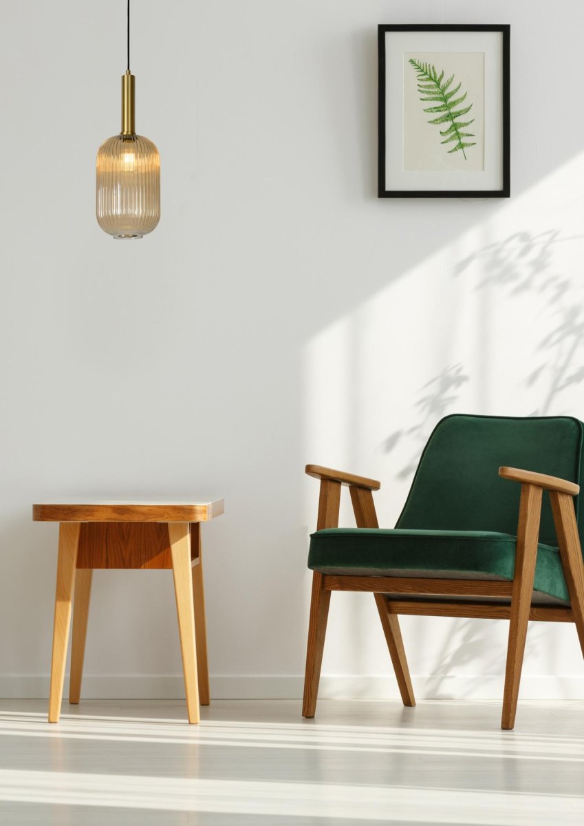 Maloto Ø20 Rav Taklampe Fra Lucide - Med Maloto får du en hengende lampe som ikke bare gir hjemmet atmosfære og farge, men også et retropreg.