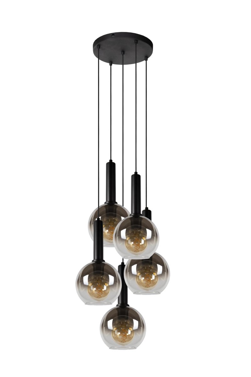 Marius Ø55 Svart Taklampe Fra Lucide - Koble Marius til en dimmer og skap en innbydende atmosfære når som helst.