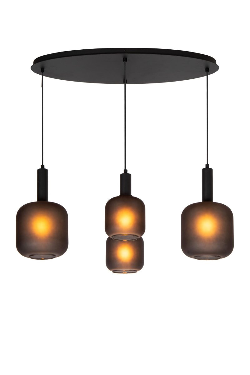 Eloise 93cm Svart Taklampe Fra Lucide - Hun er på sitt beste i en stor hall eller som et samlingspunkt i stua.
