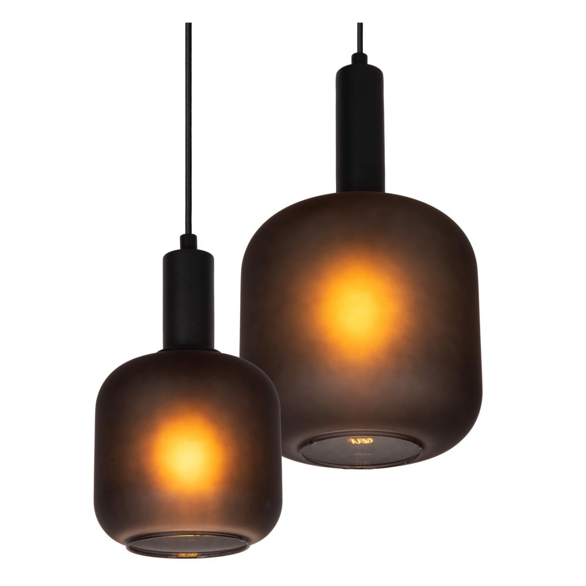 Eloise 93cm Svart Taklampe Fra Lucide - Hun er på sitt beste i en stor hall eller som et samlingspunkt i stua.