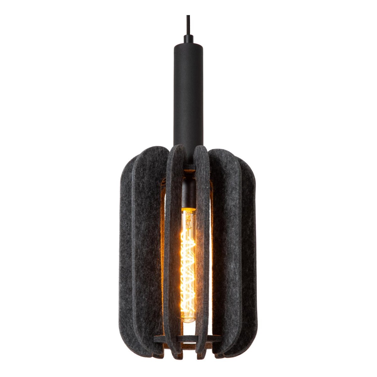 Rafal 98cm Grå Taklampe Fra Lucide - Komplett med rørlampen fra Lucide med artikkelnummer:&nbsp;49035/05/62Unike produktegenskaper:Passer for bruk med LED-lyskilderDenne lampen er svært justerbarLys for å koble til en dimmer (ekskl.