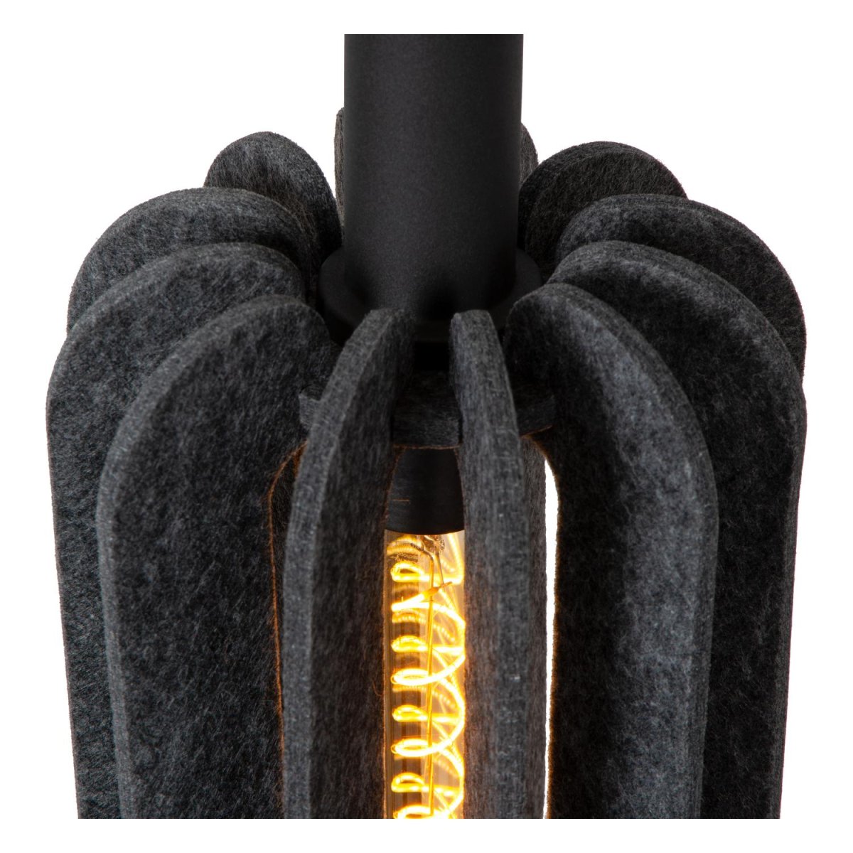 Rafal Ø50 Grå Taklampe Fra Lucide - Komplett med rørlampen fra Lucide med artikkelnummer:&nbsp;49035/05/62Unike produktegenskaper:Passer for bruk med LED-lyskilderDenne lampen er svært justerbarLys for å koble til en dimmer (ekskl.