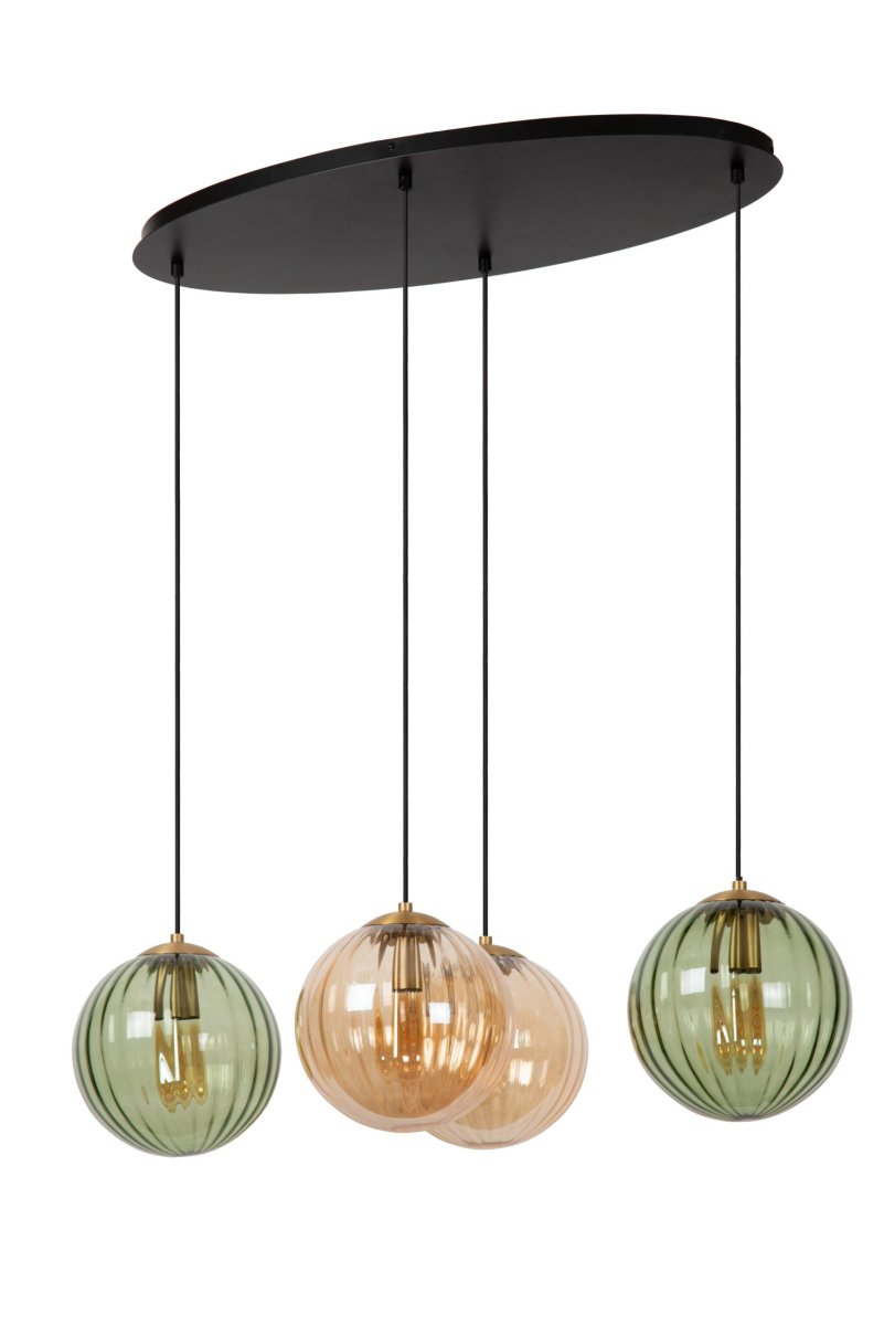Monsaraz Ø50 Flerfarget Taklampe Fra Lucide - De utallige refleksjonene fra lyskildene viser en ny side av Monsaraz hver gang du ser på den; de.