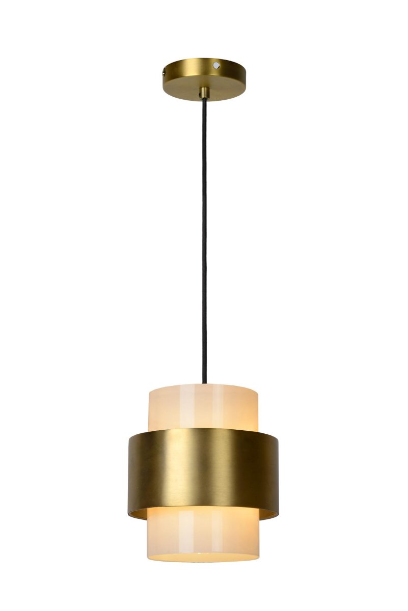 Firmin Ø20 Matt gull/messing Taklampe Fra Lucide - Unike produktegenskaper:Passer for bruk med LED-lyskildeDenne lampen er justerbar i høydenLett å koble til en dimmer (ekskl.